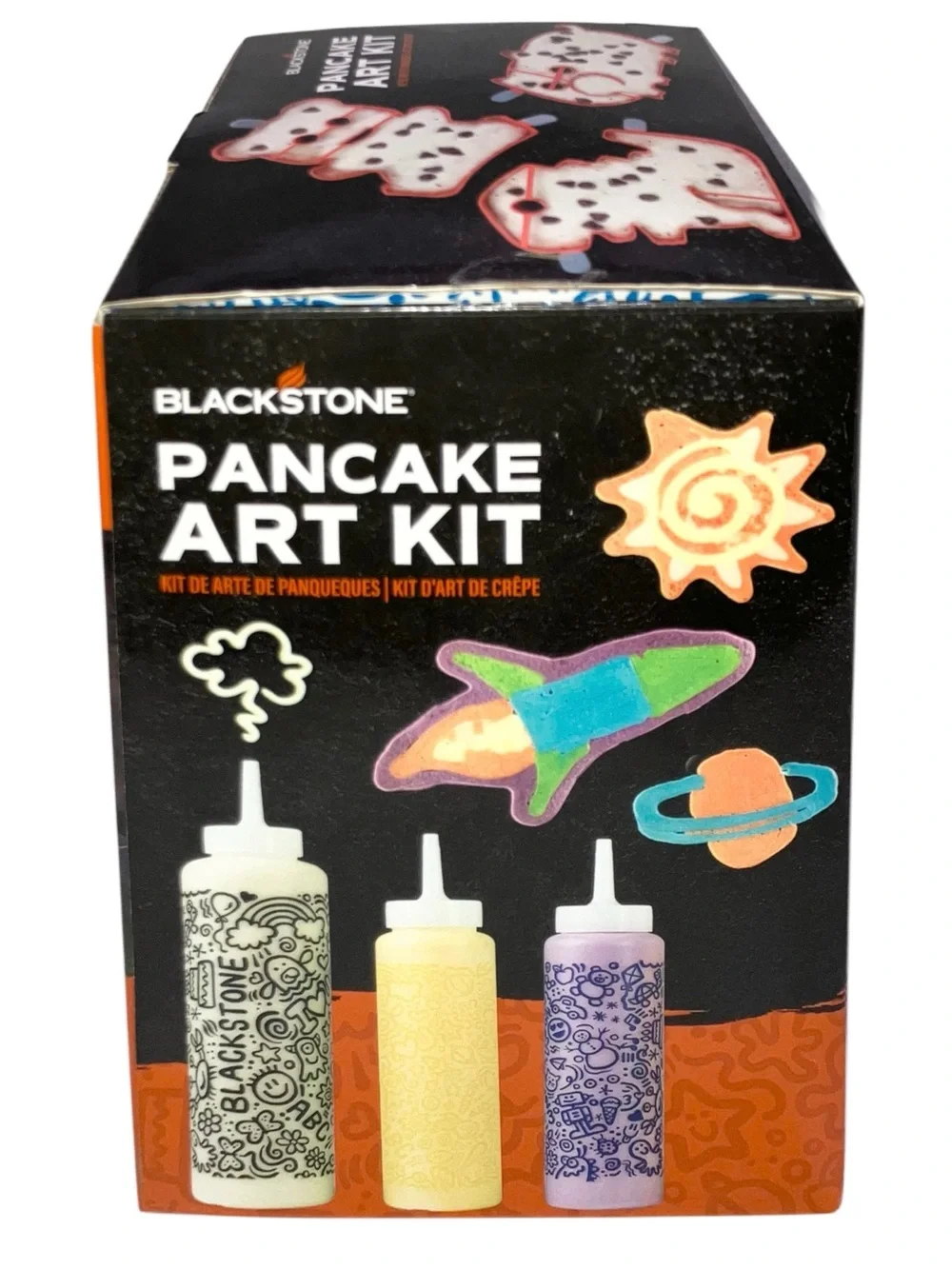 Blackstone Silicone Pancake Art Kit Box Set Dino Bear Pig Kids Activity 1 pk